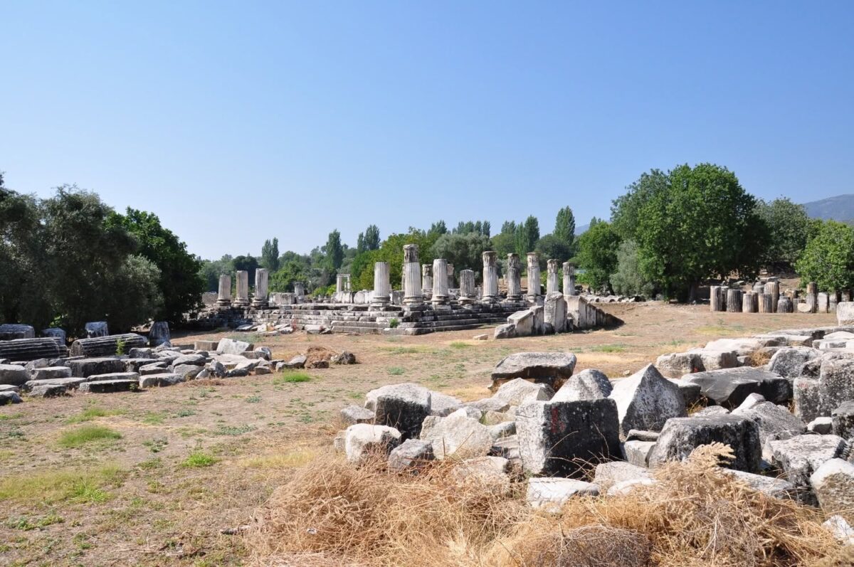 Fotografía: Turkish Archaeological News — Santuario de Hékate en Lagina.